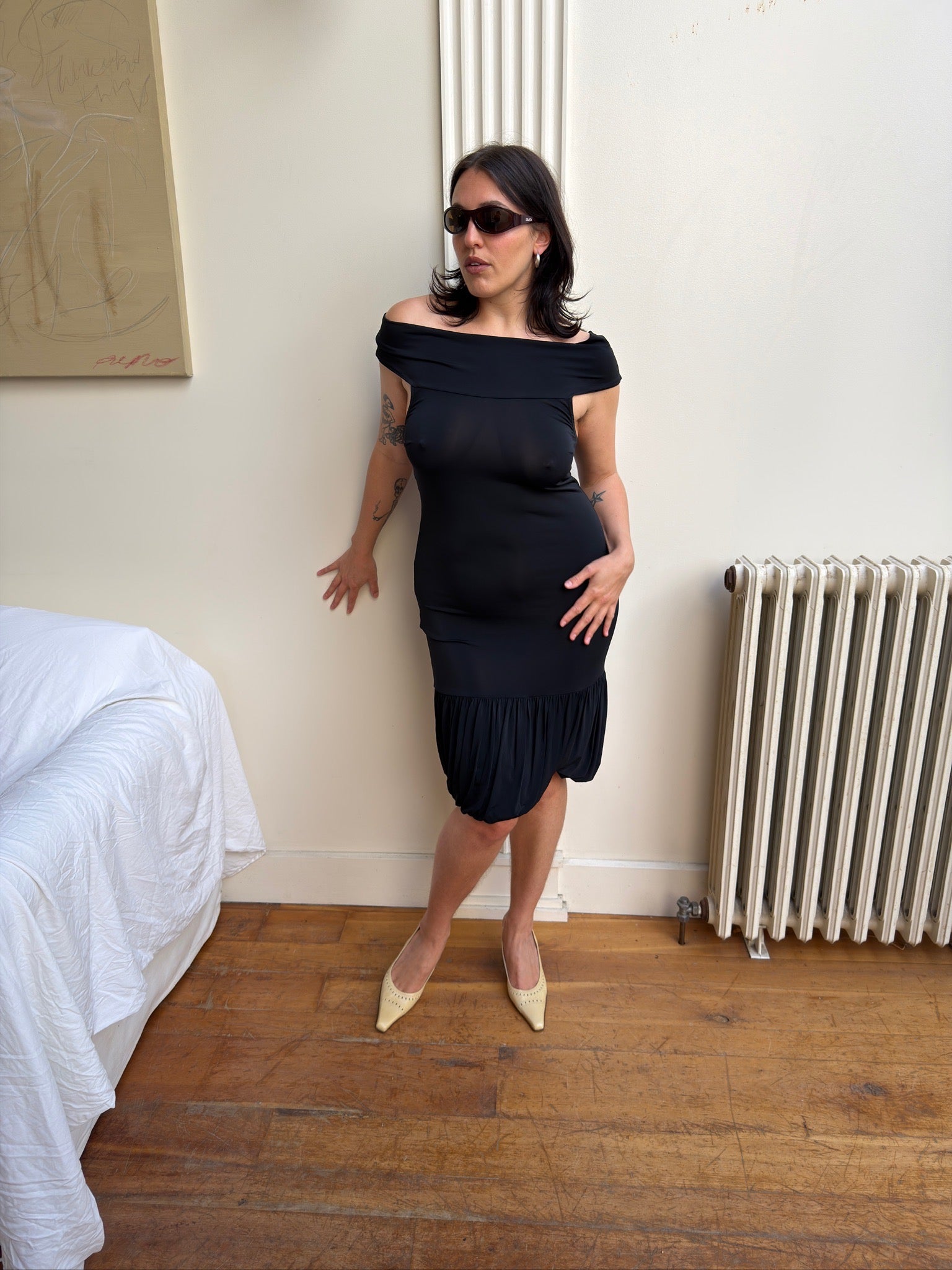 Tiziano Fratini Sling Back Pump - Yellow