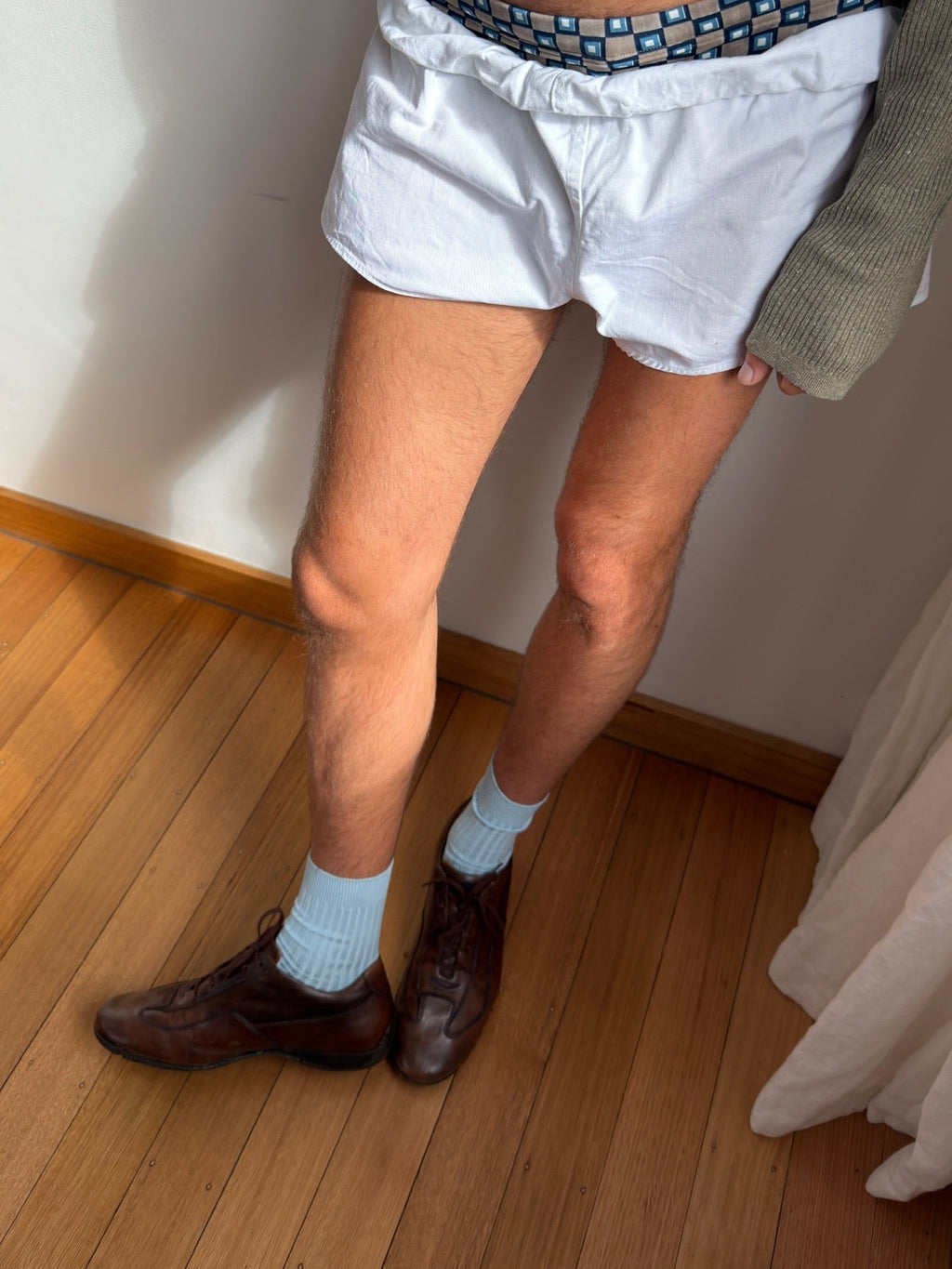 Brian Cress Leather Sneakers - Brown