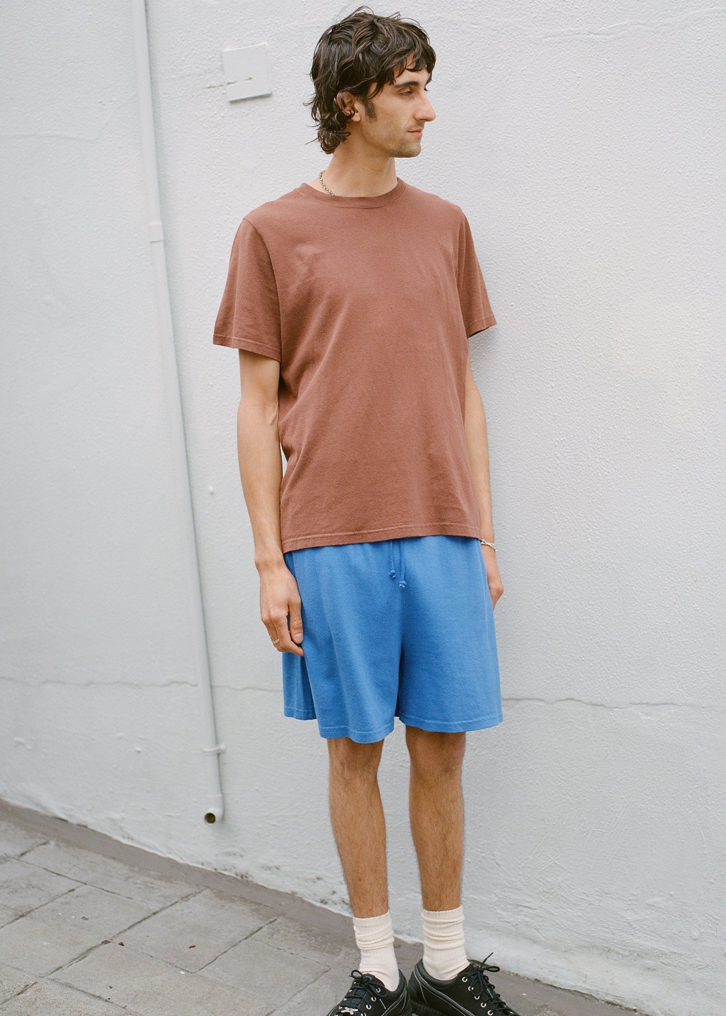 Buddy Tee Shorts - Denim