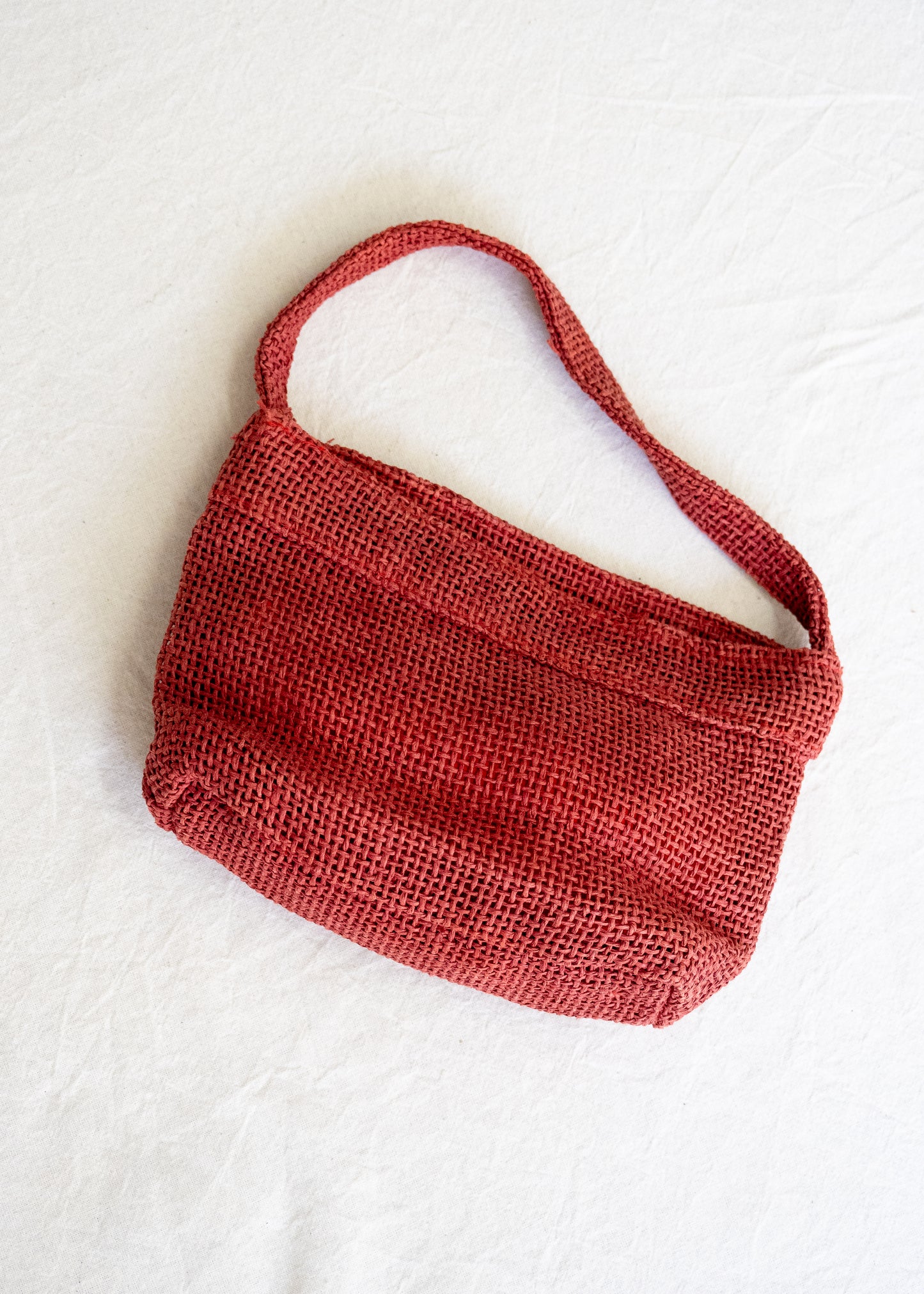 Woven Mini Bag - Red