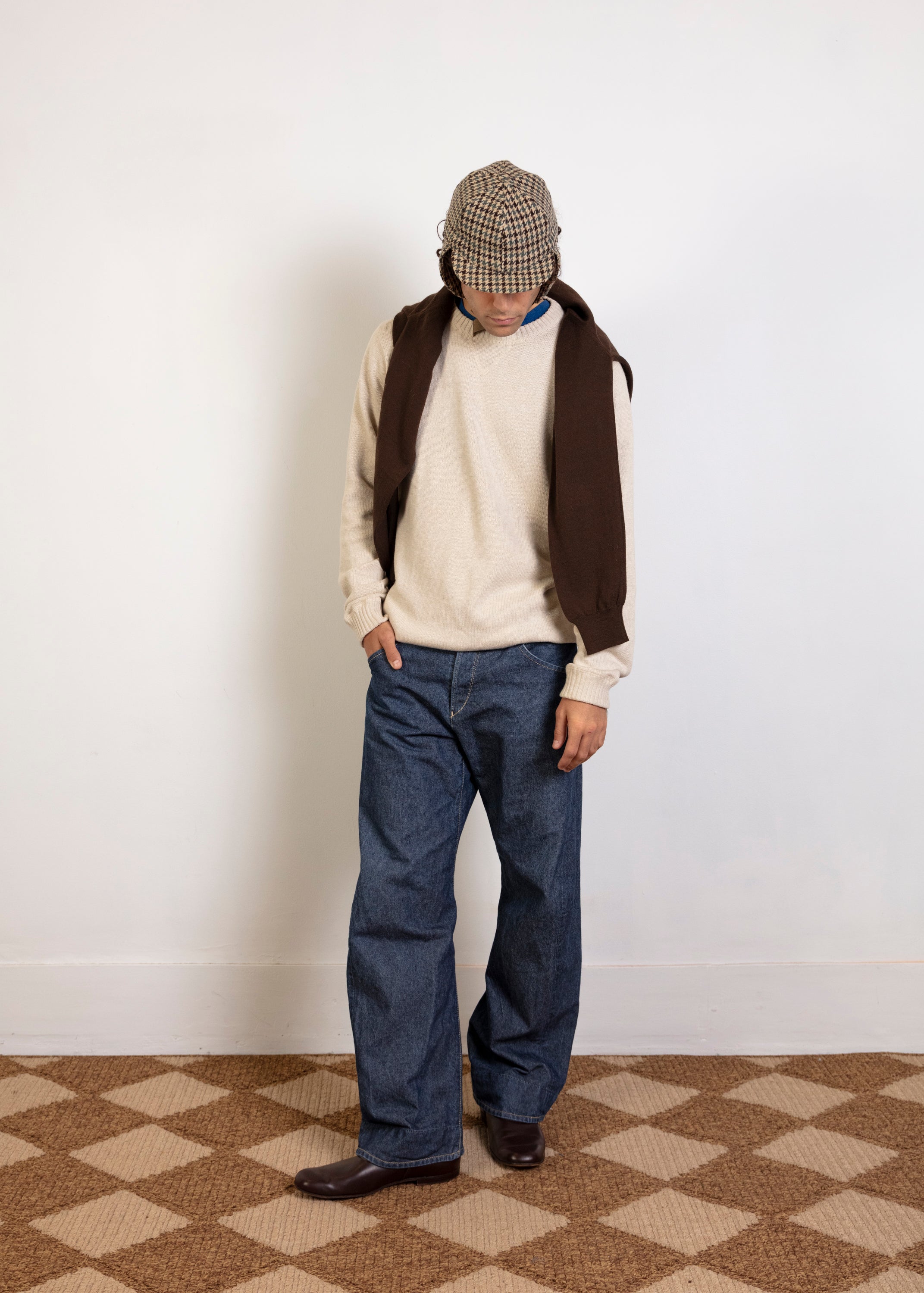 Spean Bridge Hunting Hat - Houndstooth