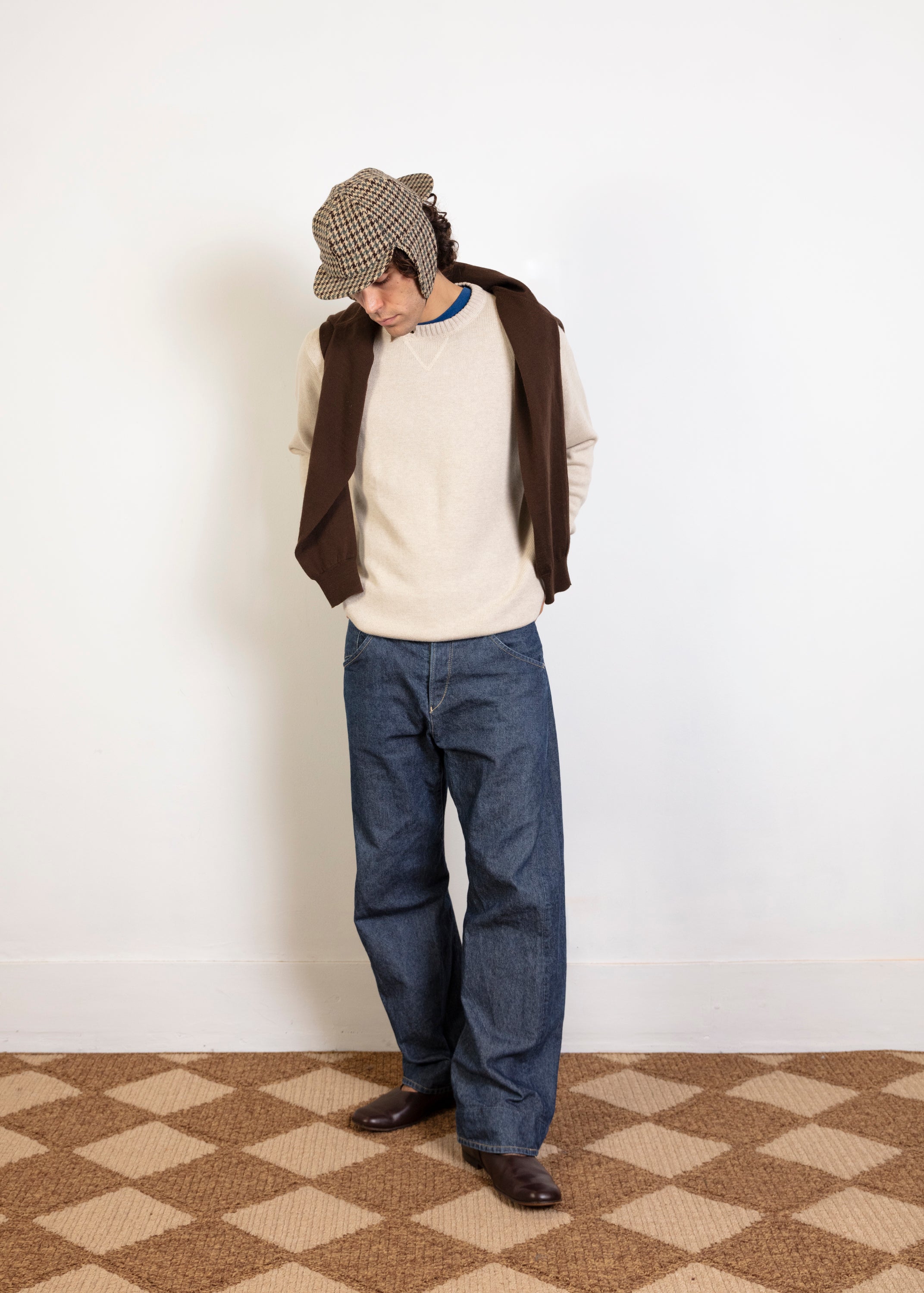 Spean Bridge Hunting Hat - Houndstooth