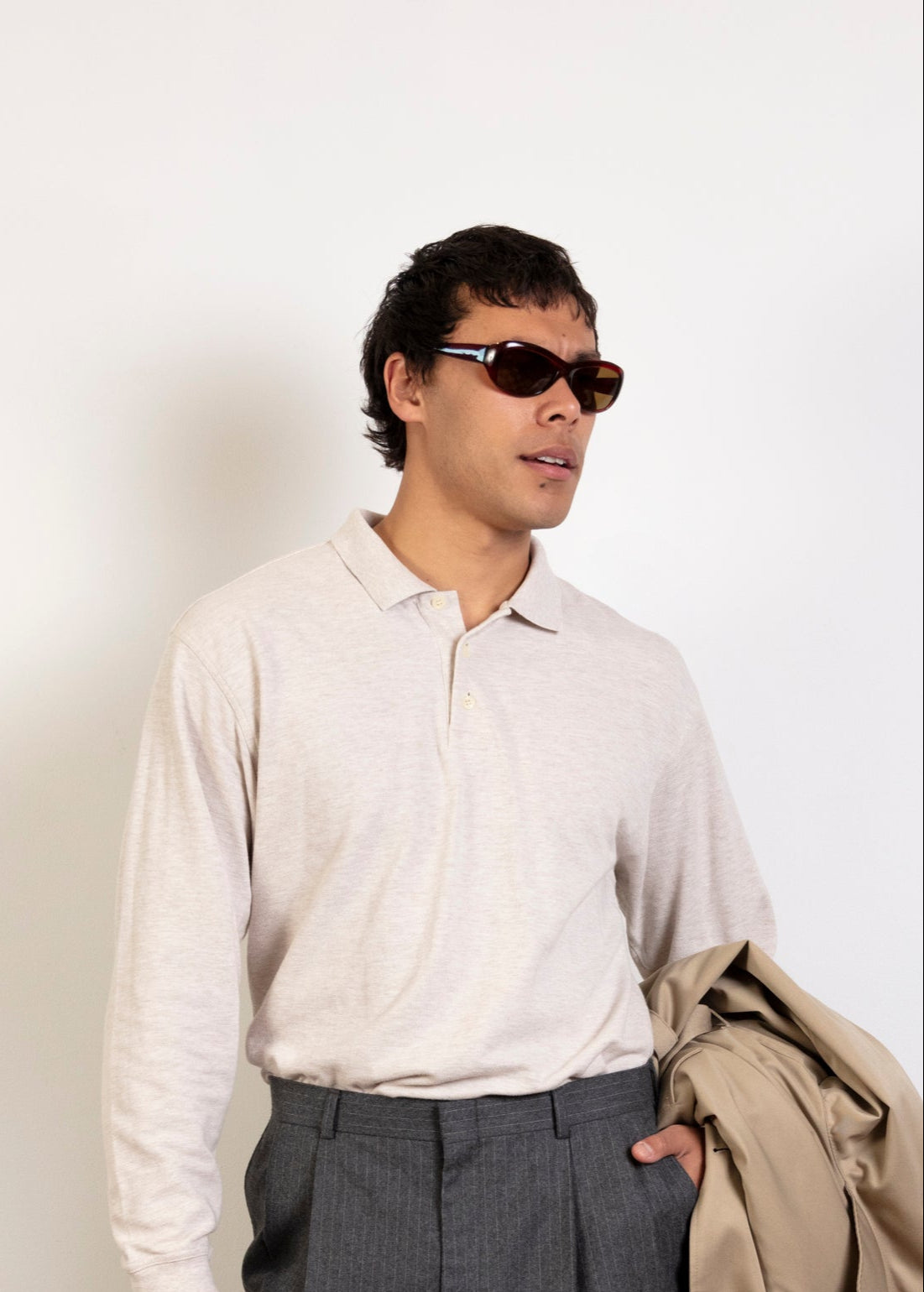 Sharra Pagano Sunglasses - Burgundy