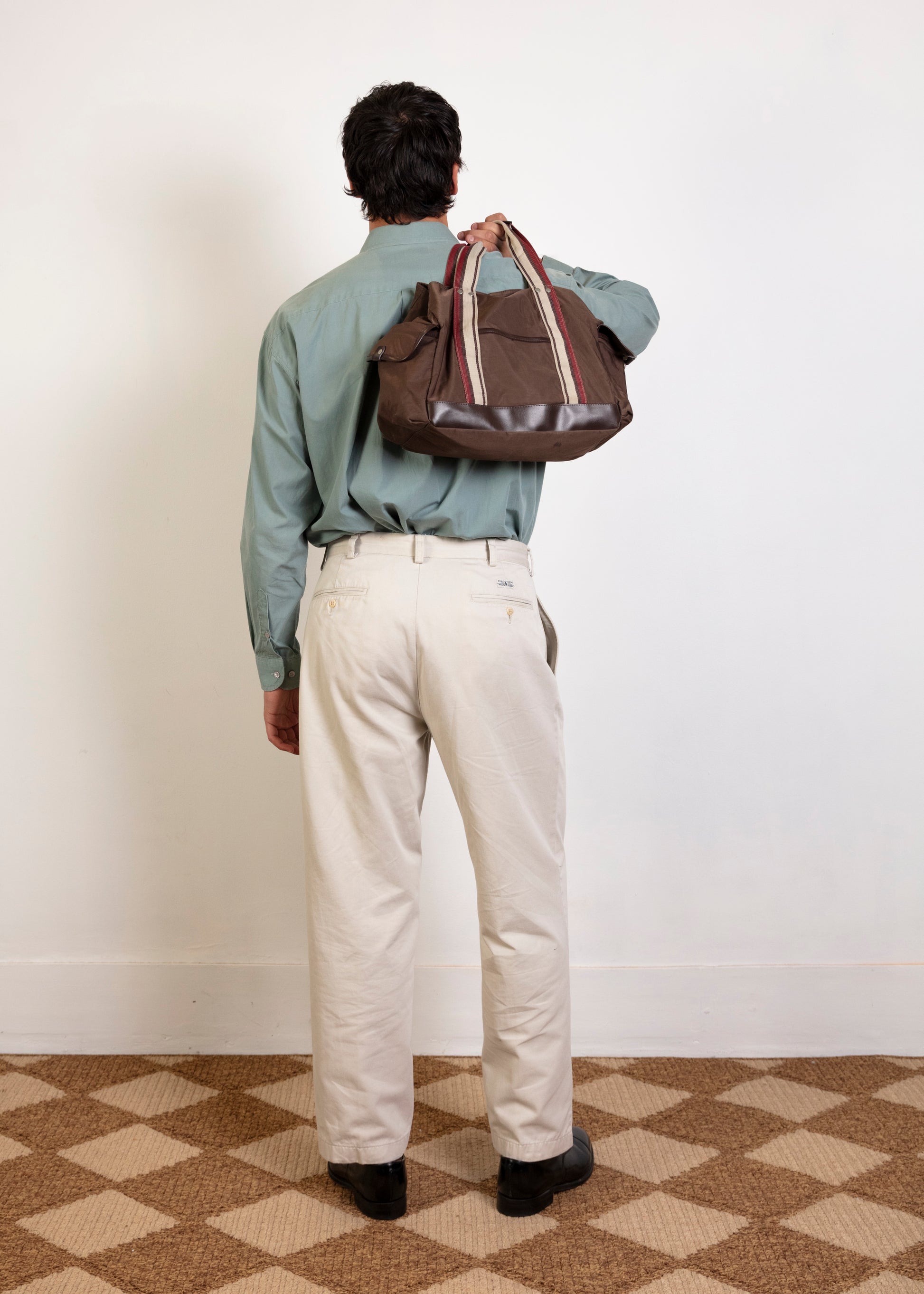 Polo Pleated Trousers - Cream