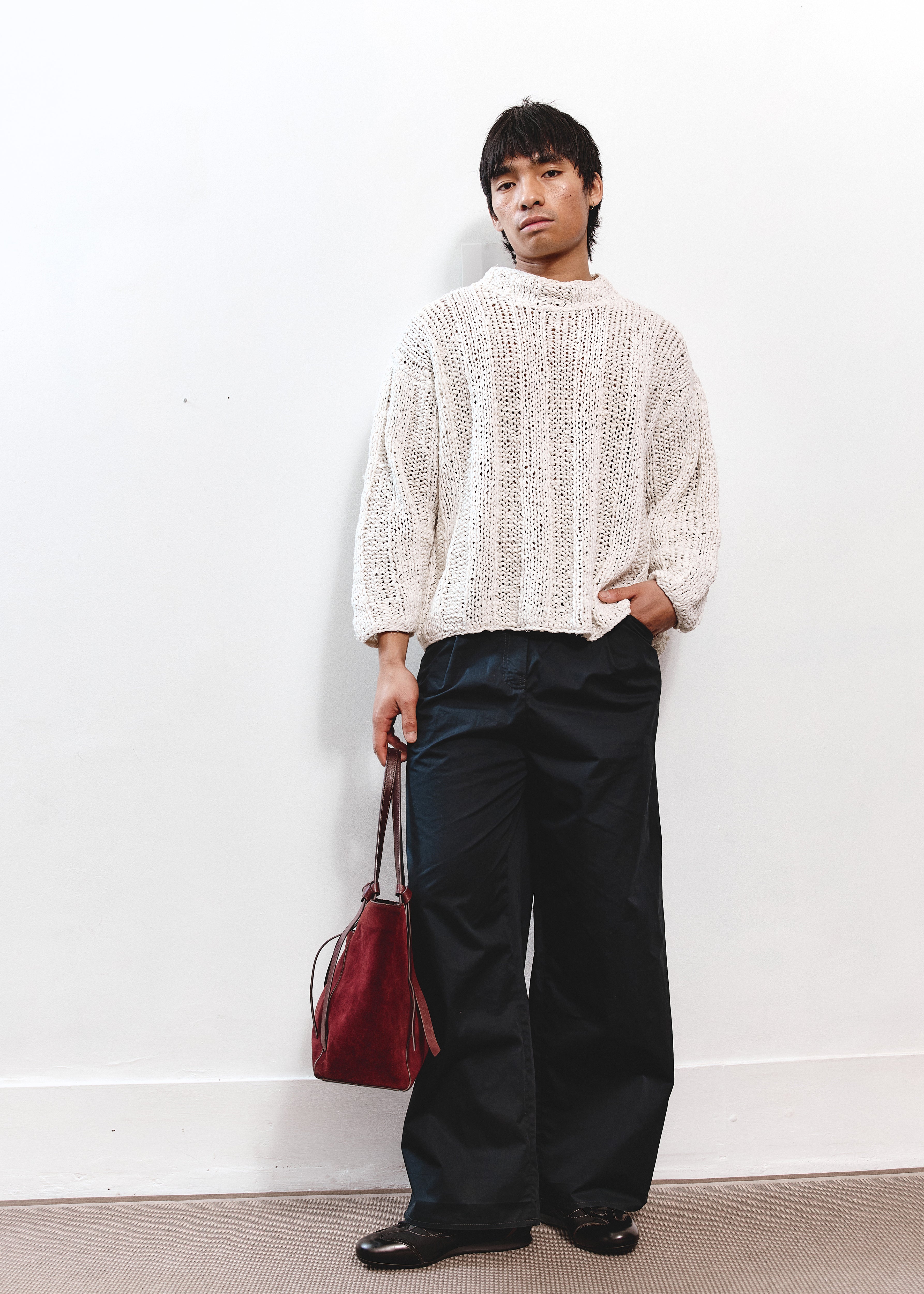 Ping Pong Knit - Cream