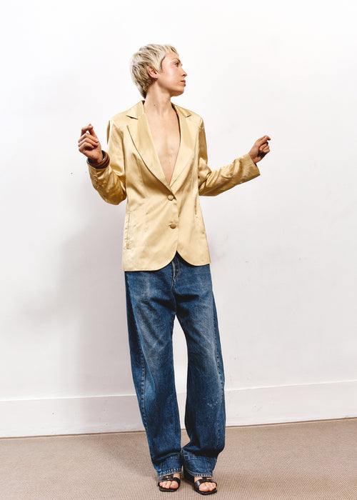 Alessandra Vallance Blazer - Gold
