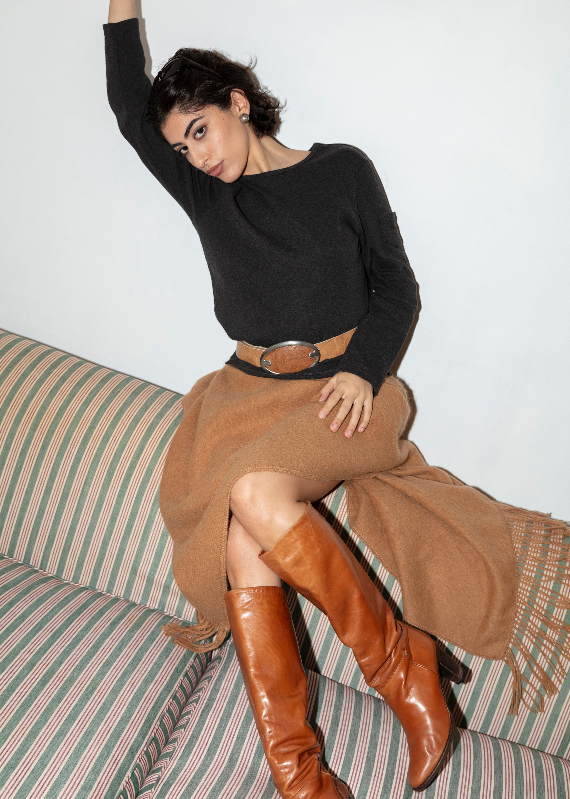 Zuin Heeled Boots - Brown