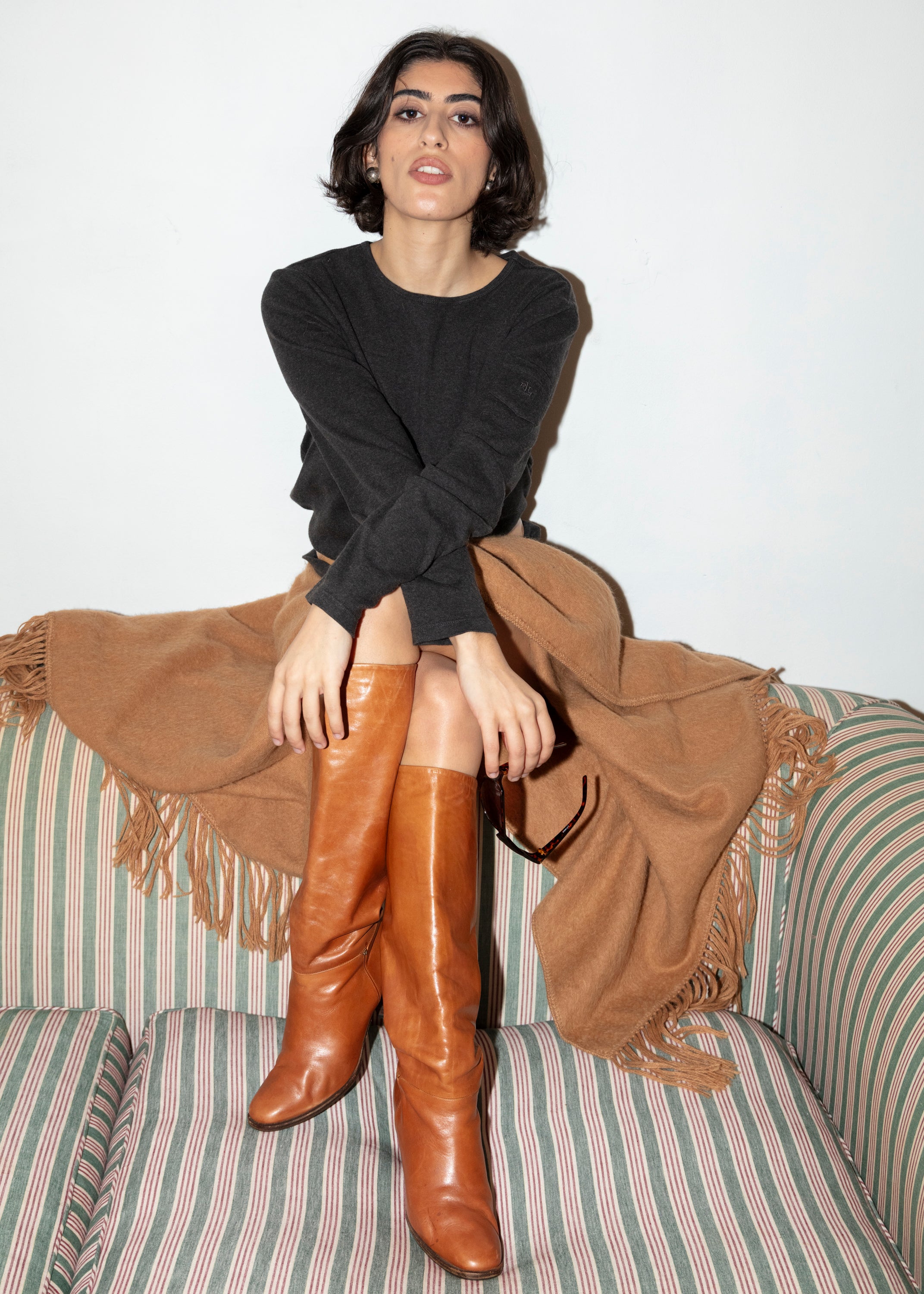 Zuin Heeled Boots - Brown