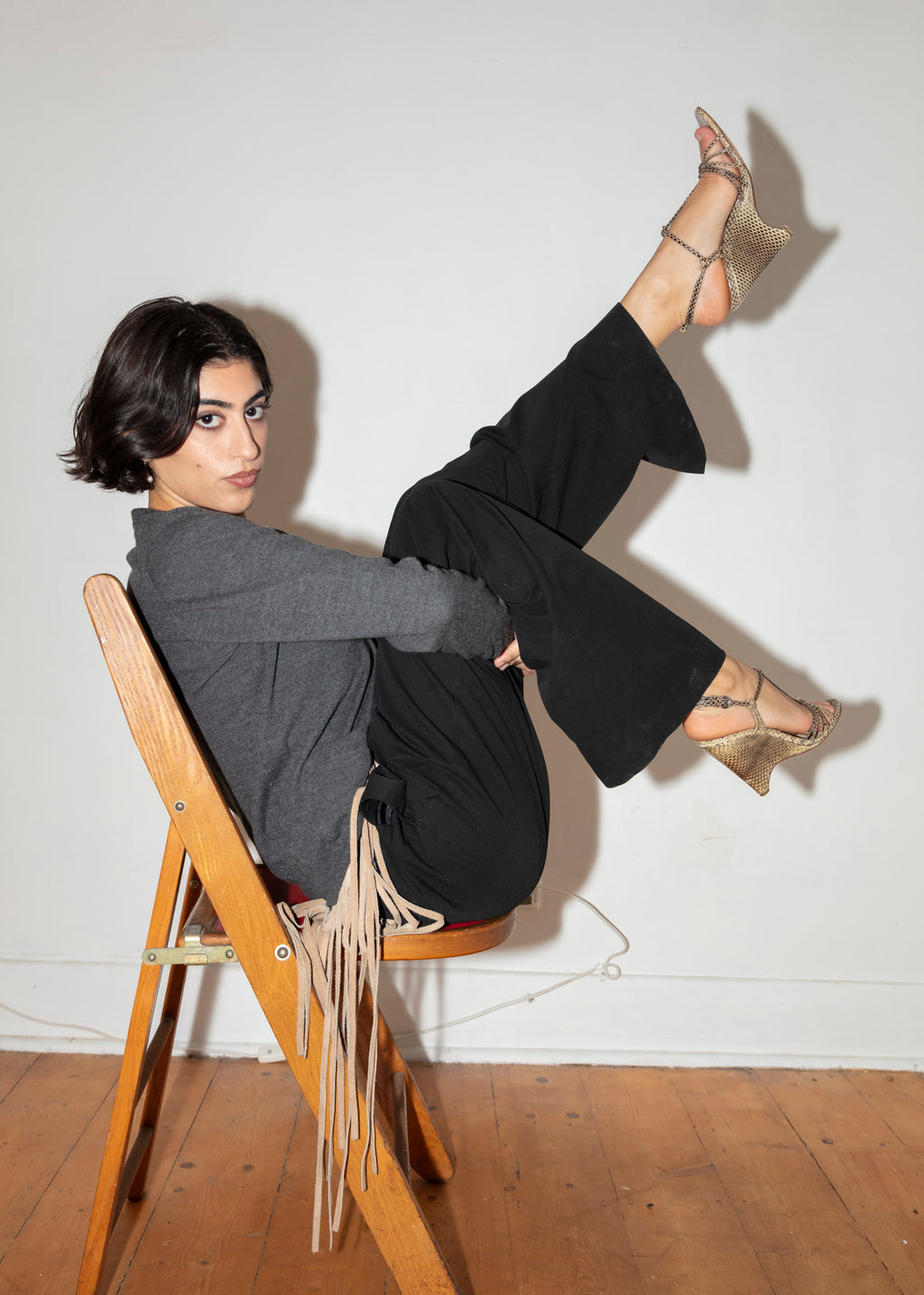 Drakes Cardigan - Grey