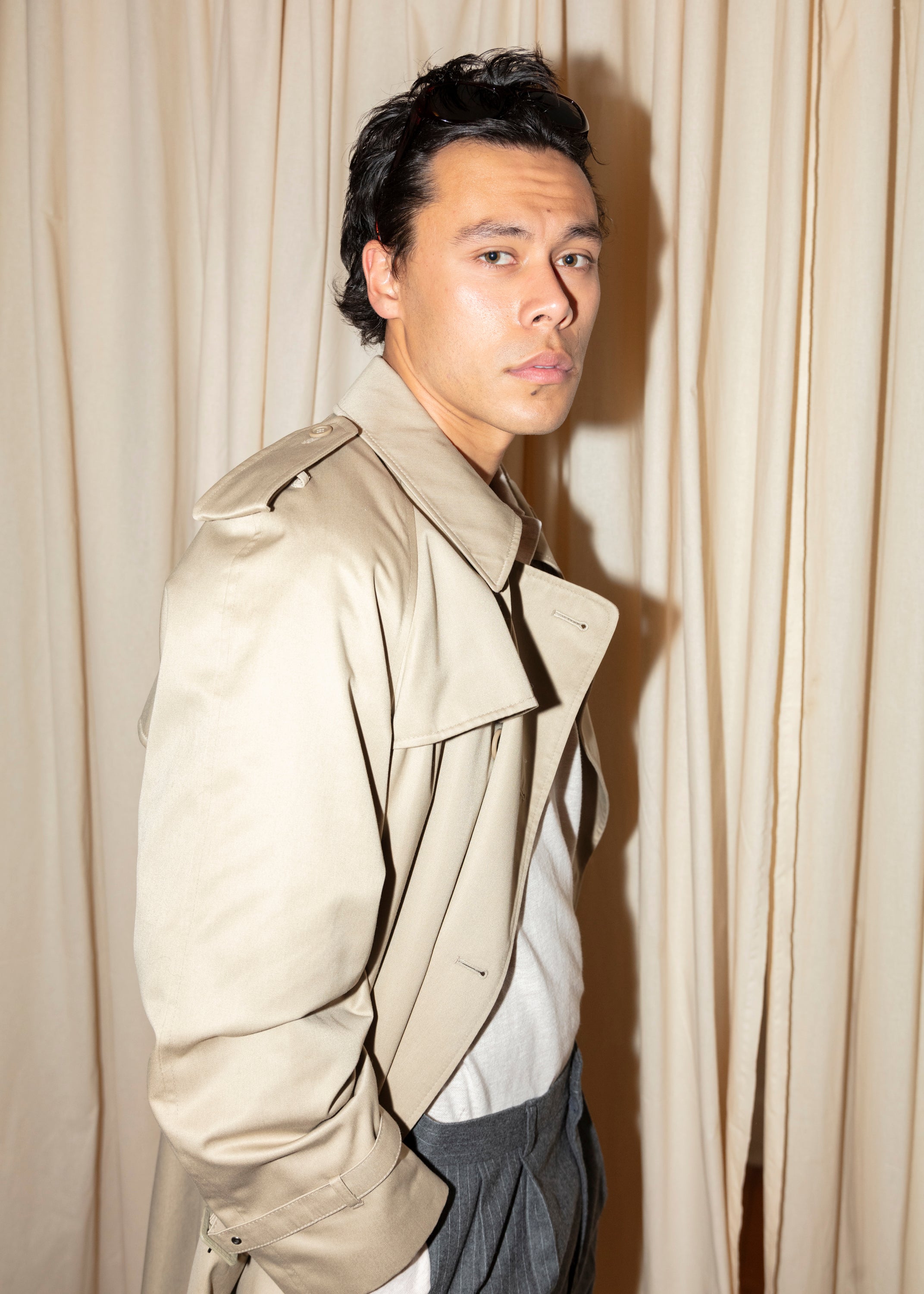 David Jones Trench Coat - Beige