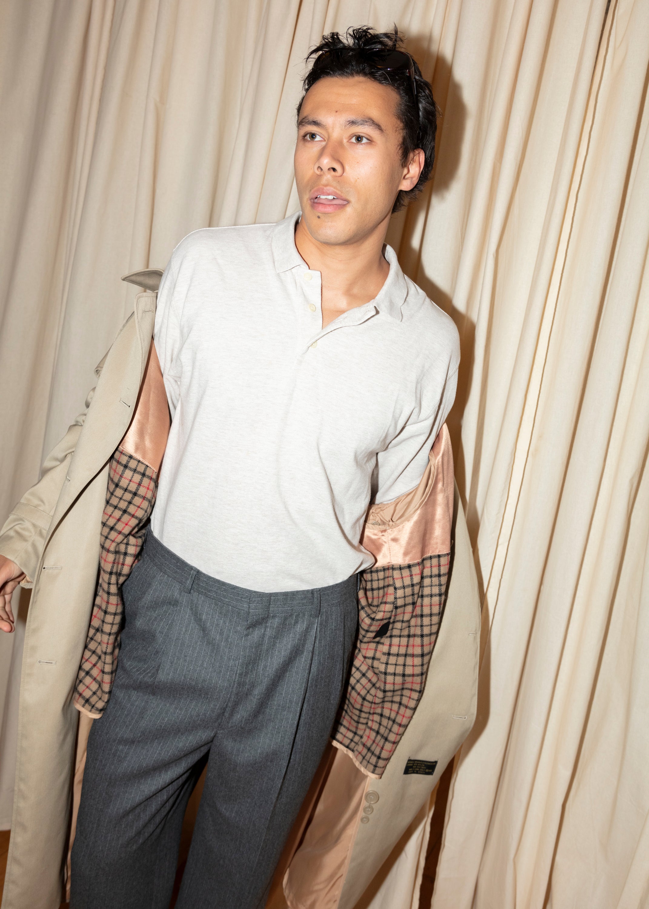 David Jones Trench Coat - Beige