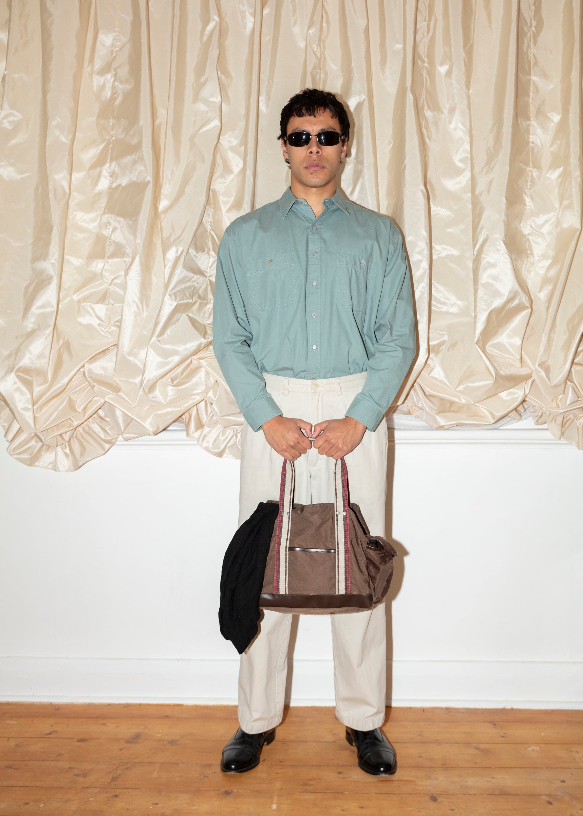 Polo Pleated Trousers - Cream
